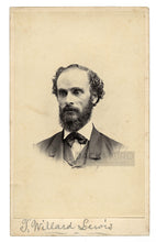 Load image into Gallery viewer, Rare 1860s CDV Photo Freed Slave Missionary Methodist Reverend T. Willard Lewis