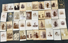 Load image into Gallery viewer, 40 Cabinet Card Lot New York Photographers
