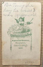 Load image into Gallery viewer, Civil War Soldier CDV Chatfield Minnesota Photographer 1860s
