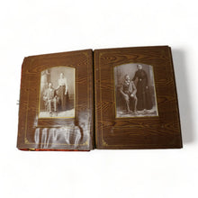 Load image into Gallery viewer, Large Victorian Era Photo Album with CDV Cabinet Card &amp; Tintype Photos
