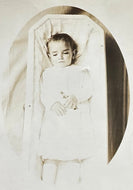 Child in Casket Post Mortem Photo