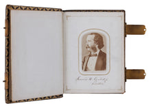 Load image into Gallery viewer, Important Photo Album / 50 CDVs of the 1870 Massachusetts Senate
