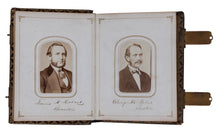 Load image into Gallery viewer, Important Photo Album / 50 CDVs of the 1870 Massachusetts Senate
