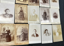 Load image into Gallery viewer, 40 Cabinet Card Lot New York Photographers
