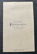 Load image into Gallery viewer, 1860s CIVIL WAR UNION NAVY SAILOR CDV PHOTO OHIO PHOTOGRAPHER
