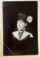 Load image into Gallery viewer, Unusual Spirit Photo Cabinet Ghost Rare Tulare California Studio Antique 1800s
