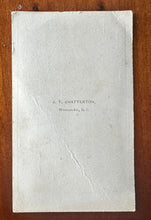 Load image into Gallery viewer, Occupational CDV Rhode Island 1860s
