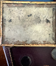 Load image into Gallery viewer, Broadbent Stereo Daguerreotype in Mascher Viewing Case 1/4 Case Philadelphia
