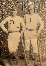 Load image into Gallery viewer, Antique Tintype Two Baseball Players in Uniform Oregon Estate
