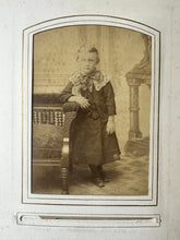 Load image into Gallery viewer, Large leather photo album with cabinet cards CDV and tintypes
