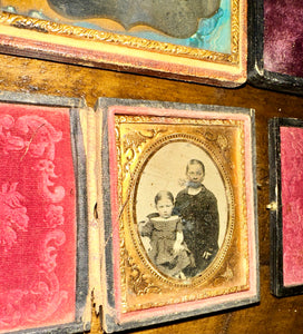 Lot of 1850s / 1860s Ambrotype & Tintype Photos