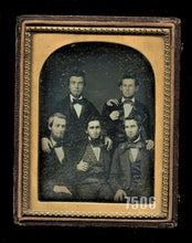 Load image into Gallery viewer, 1/4 Plate 1850s Group Daguerreotype of Vermont Lawyers, ID&#39;d Breckenridge
