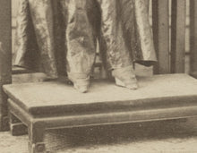 Load image into Gallery viewer, Rare 19th Century CDV Young Chinese Woman with Bound Lotus Feet
