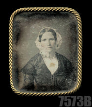 Load image into Gallery viewer, 1850s Daguerreotype Sad Woman
