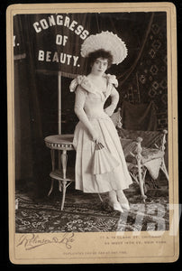 Congress of Beauty Pageant Contestant 1893 Chicago World Fair