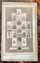 Load image into Gallery viewer, 1865 CIVIL WAR CDV COLLAGE UNION OFFICER MARTYRS ANTHONY
