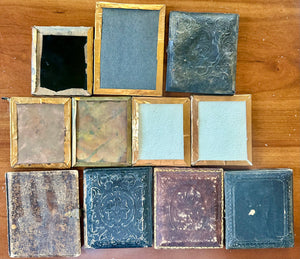 Lot of Daguerreotype and Ambrotype