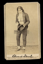 Load image into Gallery viewer, BRADY - Rare SIGNED CDV Photo 1860s Actor Edward Lamb Civil War Tax Autographed
