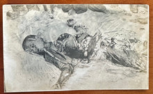 Load image into Gallery viewer, Rare Dead Filipino Prisoner Real Photo Postcard RPPC
