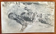 Rare Dead Filipino Prisoner Real Photo Postcard RPPC