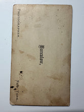 Load image into Gallery viewer, Happy Little Boy Riding Great Toy Rocking Horse CDV New York
