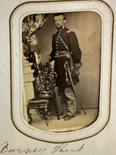 Load image into Gallery viewer, ID'd POW 1ST LT. J.B. KIRK - 19th Ohio / 101st PA Infantry Civil War Soldier CDV
