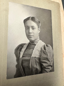 CM BELL, Library Of Congress African American Teacher Washington DC Rare Photo