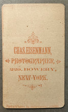 Load image into Gallery viewer, Tattooed Woman, CDV Photo by Eisenmann 19th Century Tattoo Body Art
