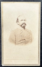 Load image into Gallery viewer, 1860'S CDV PHOTO OF CSA CIVIL WAR CAVALRY GENERAL JOHN HUNT MORGAN
