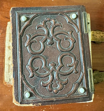 Load image into Gallery viewer, 1860s/1870s Photo Album with CDV &amp; Tintype + Civil War Soldier
