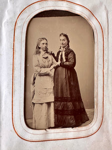 1860s/1870s Photo Album with CDV & Tintype + Civil War Soldier