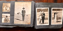 Load image into Gallery viewer, Great 1900s 1910s Snapshot Photo Album 90-100 Images Cars Animals Sports
