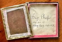 Load image into Gallery viewer, 1/6 Daguerreotype ID'd Man  California Miner Military Buckle Civil War Veteran
