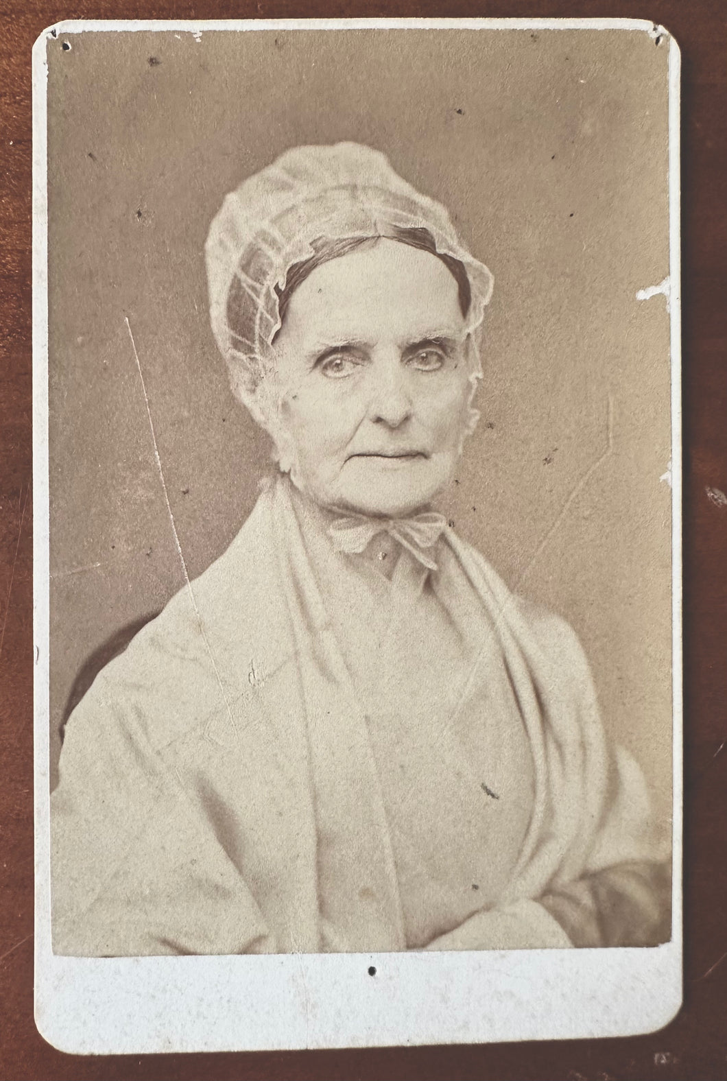 LUCRETIA MOTT Abolitionist Activist CDV by Gutekunst Philadelphia