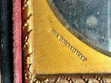 Load image into Gallery viewer, 1/6 Daguerreotype of a Man by C.D. Fredricks New York City
