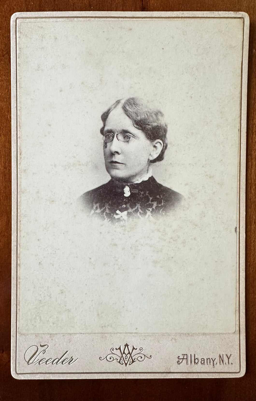 RARE ORIGINAL PHOTO SUFFRAGIST & TEMPERANCE REFORMER FRANCES WILLARD