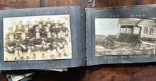 Load image into Gallery viewer, Great 1900s 1910s Snapshot Photo Album 90-100 Images Cars Animals Sports

