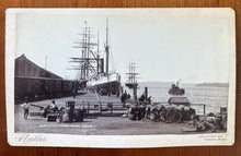 Load image into Gallery viewer, Washington Territory Steamboat Wharf in Tacoma with Train / Railroad
