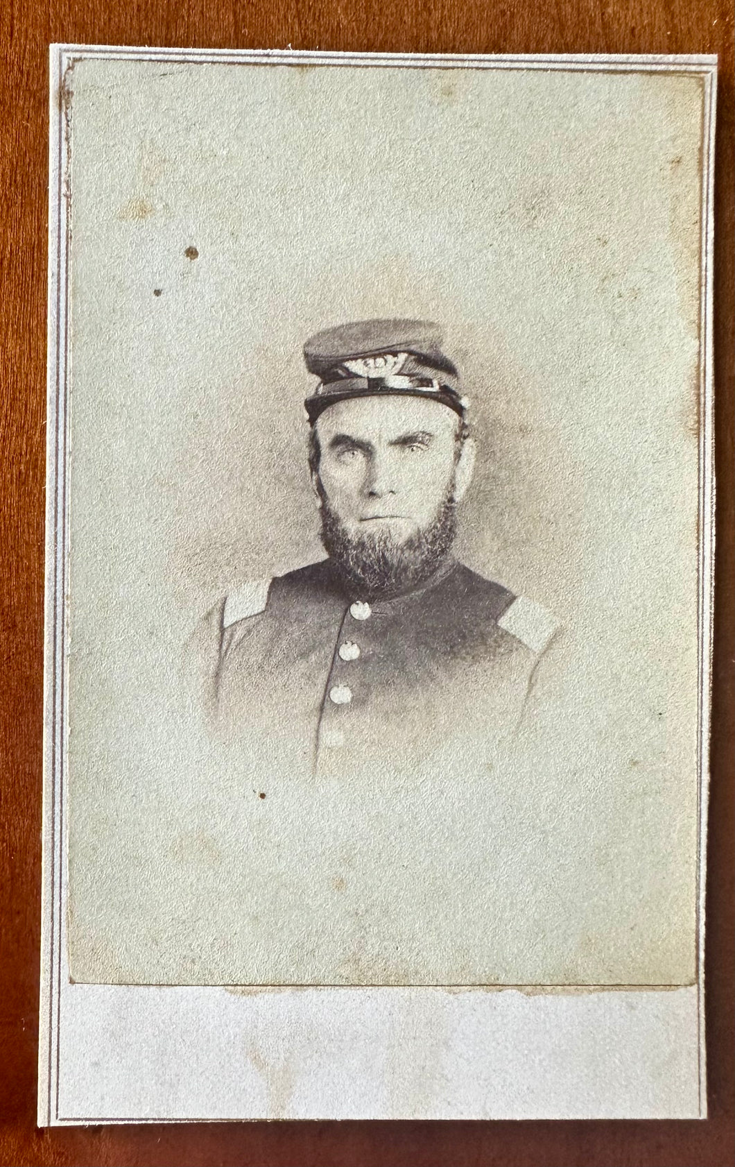 Civil War Soldier CDV New Orleans Louisiana Studio 1860s