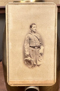 Civil War Soldier / Confederate COLONEL HARRY GILMOR CDV / Anthony, Brady