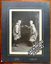 Load image into Gallery viewer, Antique Photo of Two Creepy Clowns
