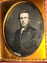 Load image into Gallery viewer, 1/6 Daguerreotype of a Man by C.D. Fredricks New York City
