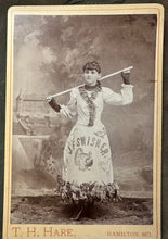 Load image into Gallery viewer, Poultry Advertising Girl Hamilton Missouri 1890s

