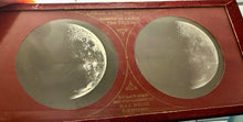 Load image into Gallery viewer, WARREN DE LA RUE MOON PHOTOGRAPHED 1850s RARE GLASS STEREO #1
