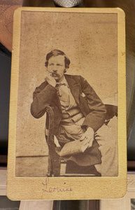 Rare CDV of Photographer William H. Rau, Philadelphia