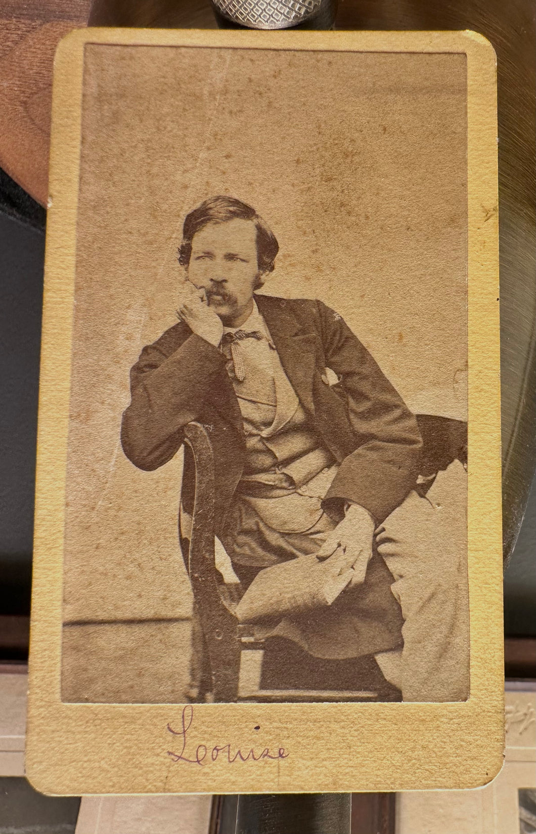 Rare CDV of Photographer William H. Rau, Philadelphia