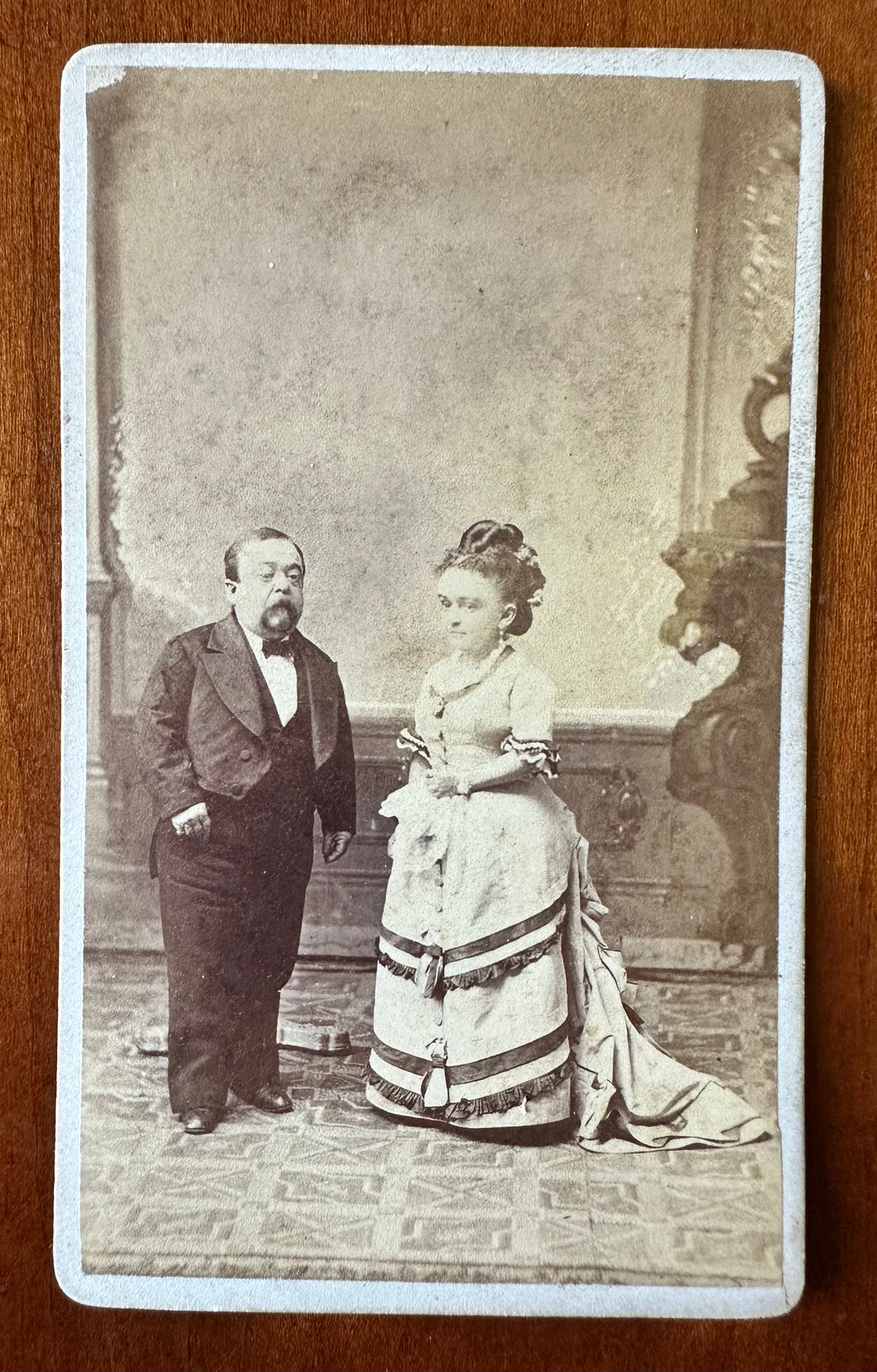 Tim Thumb + Wife CDV