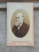Load image into Gallery viewer, CHARLES DARWIN Rare Original CDV The London Stereoscopic &amp; Photographic Company
