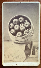 Load image into Gallery viewer, 99 Apples Unusual Still Life CDV Photo New York
