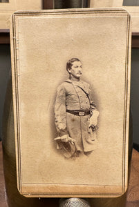 Civil War Soldier / Confederate COLONEL HARRY GILMOR CDV / Anthony, Brady